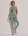 Mineral Green FreeSoft Bea Sports Bra