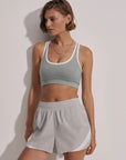 Mirage Grey Barkley Running Shorts