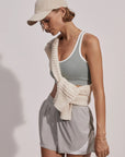 Mirage Grey Barkley Running Shorts