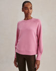 Moonlite Mauve Zosia Crew Neck Midlayer
