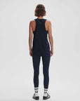 Navy Dacey Seamless Longline Tank Top