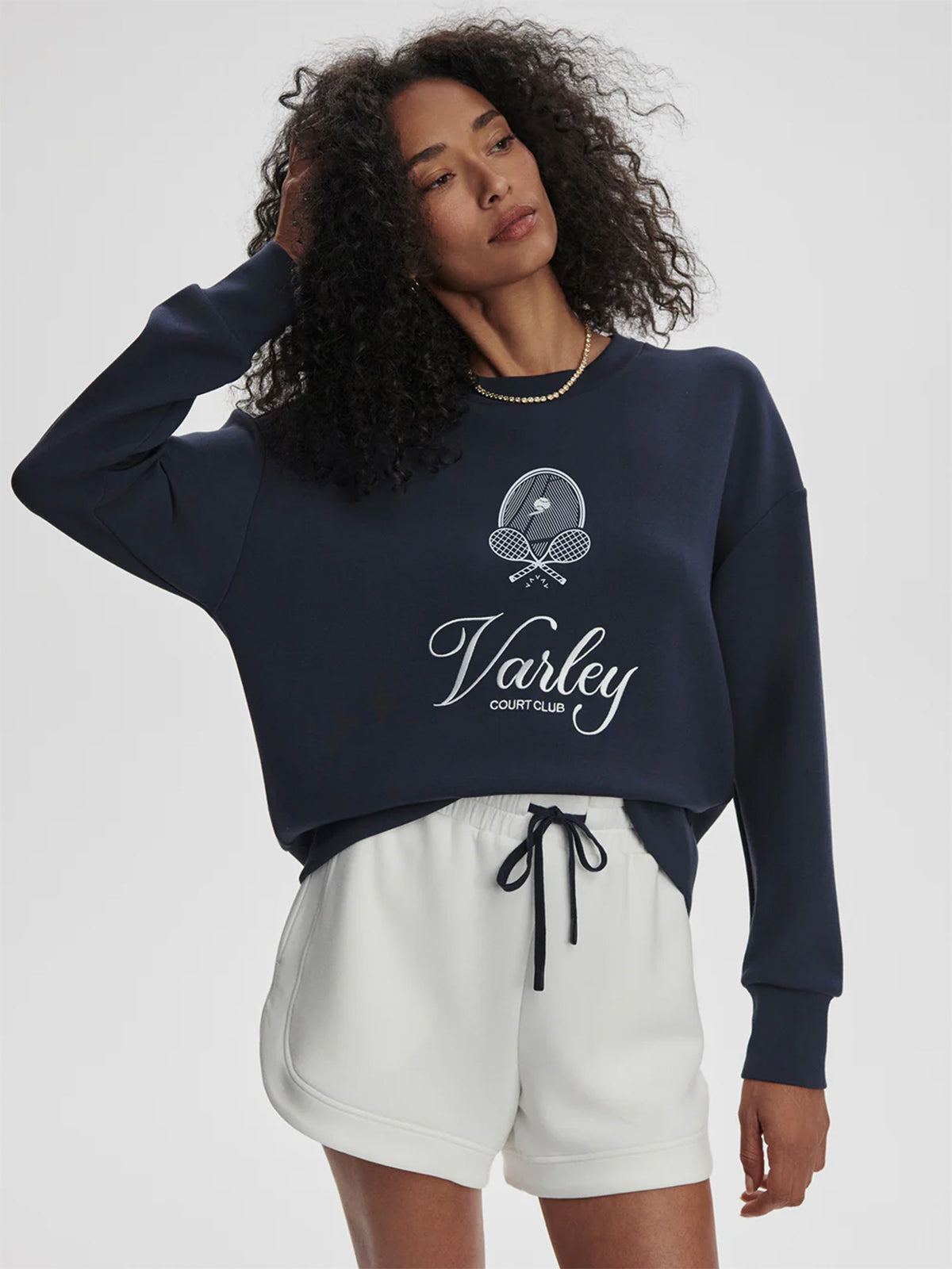 Navy/White Rasco Namesake Sweatshirt