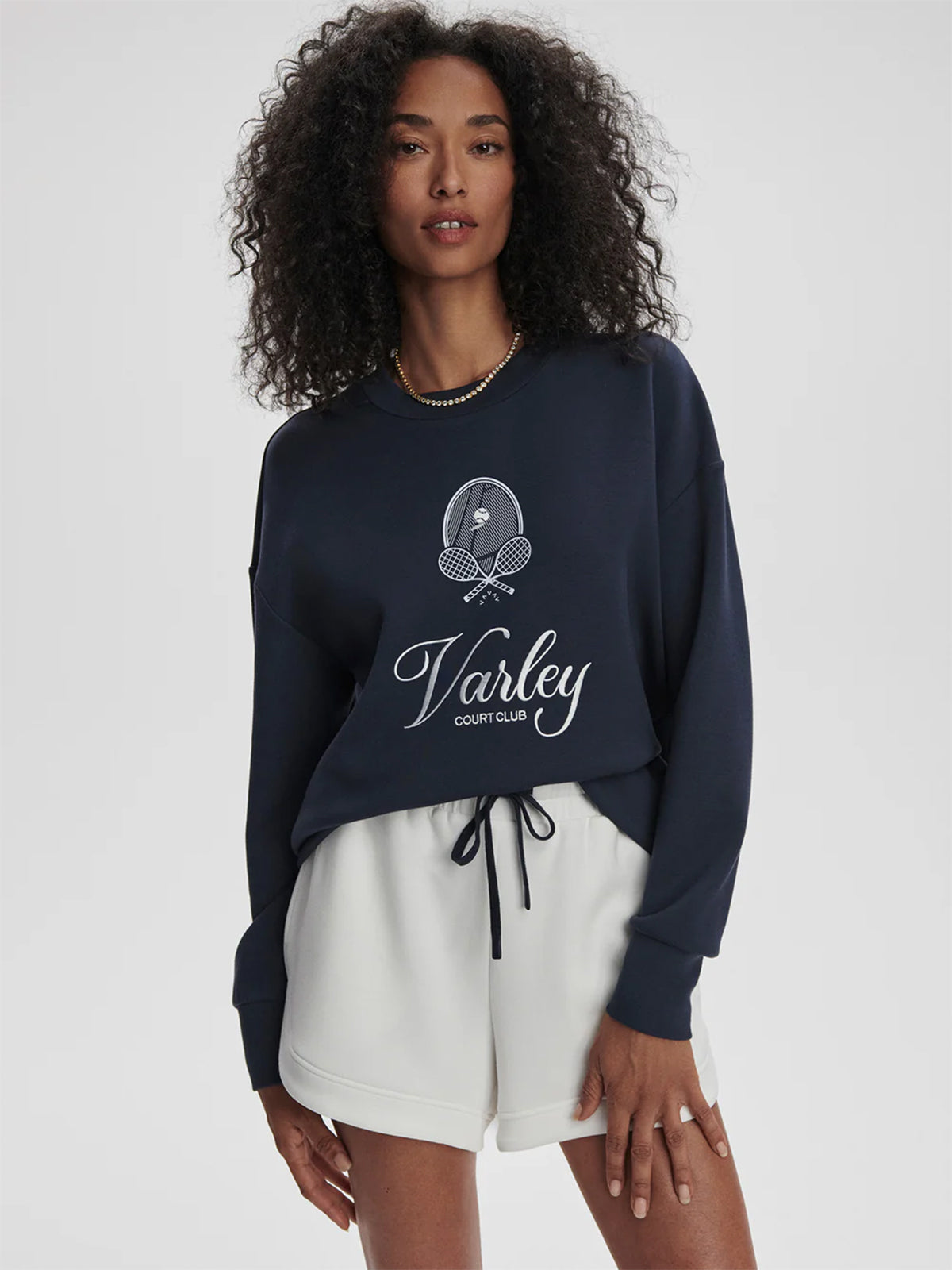 Navy/White Rasco Namesake Sweatshirt