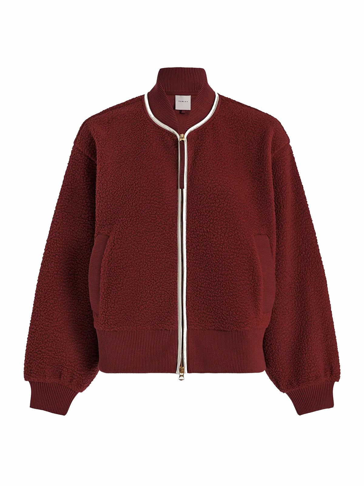 New Maroon Hansley Fleece Jacket