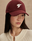 New Maroon Raina Fleece Cap
