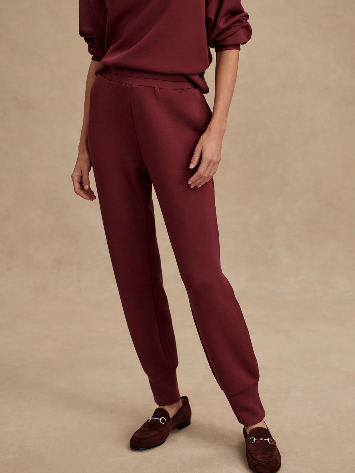 New Maroon The Slim Cuff Pant 27.5