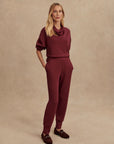 New Maroon The Slim Cuff Pant 27.5