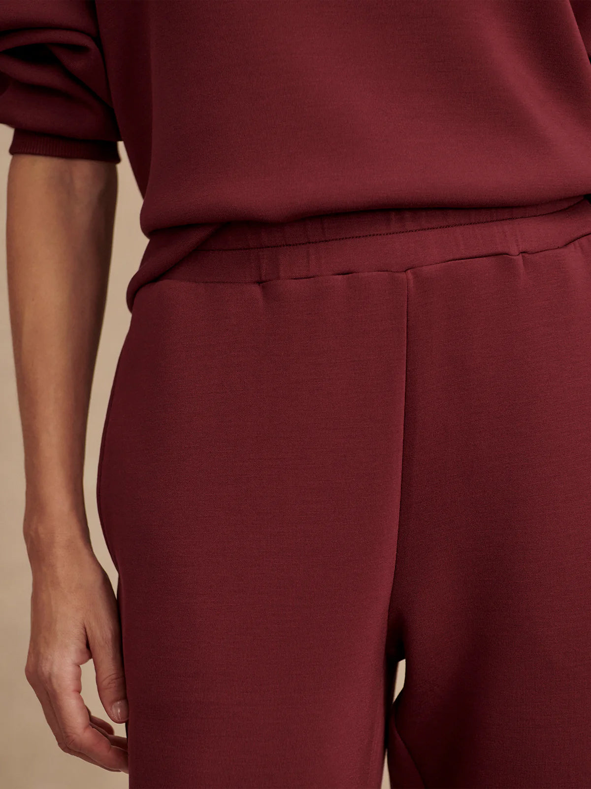 New Maroon The Slim Cuff Pant 27.5