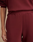 New Maroon The Slim Cuff Pant 27.5