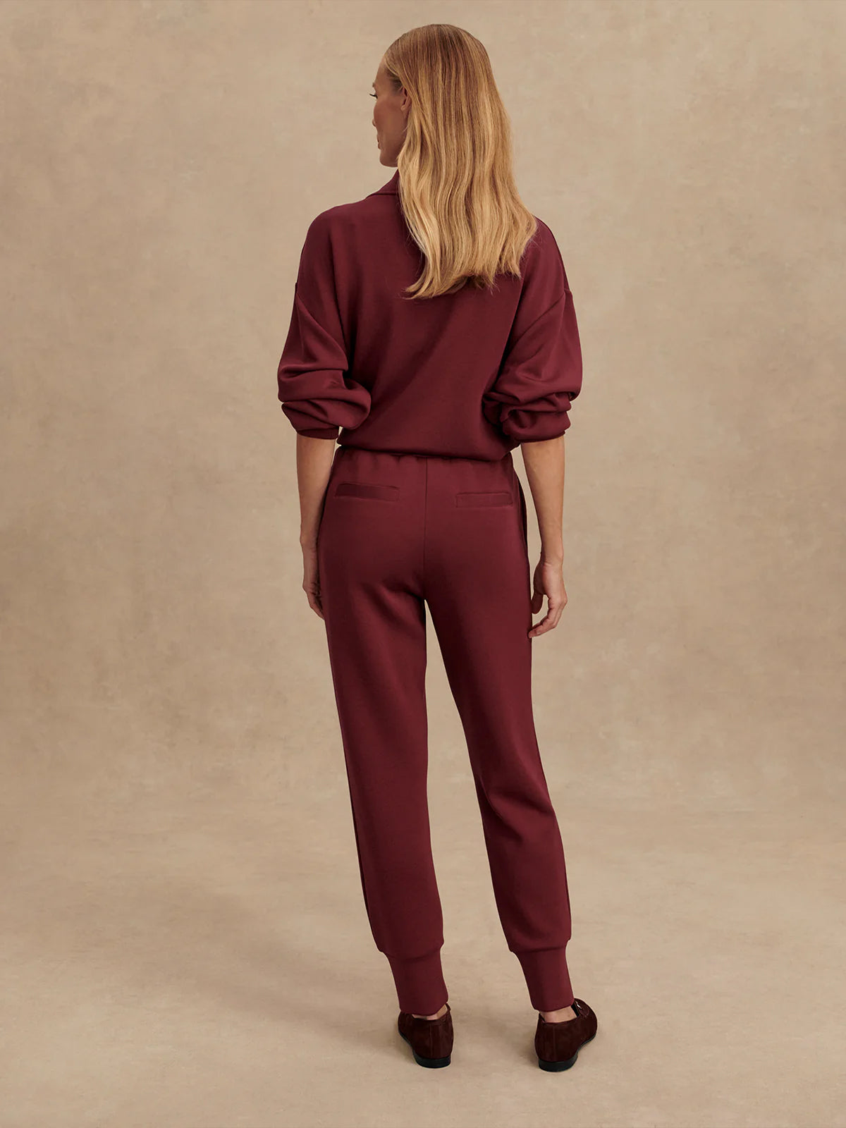 New Maroon The Slim Cuff Pant 27.5