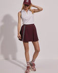 Port Neyland High-Rise 15.5" Tennis Skort