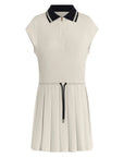 White Nico Court Tennis Dress