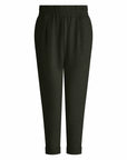 Olive Marl The Rolled Cuff Pant 25"