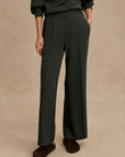 Olive Marl The Wide Leg Pant 30"