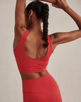 Pink Begonia FreeSoft Cori Sports Bra