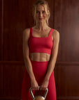 Pink Begonia FreeSoft Cori Sports Bra