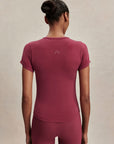 Rich Raspberry Casper Seamless Tee