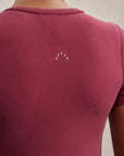 Rich Raspberry Casper Seamless Tee
