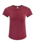 Rich Raspberry Casper Seamless Tee