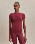 Rich Raspberry Casper Seamless Tee