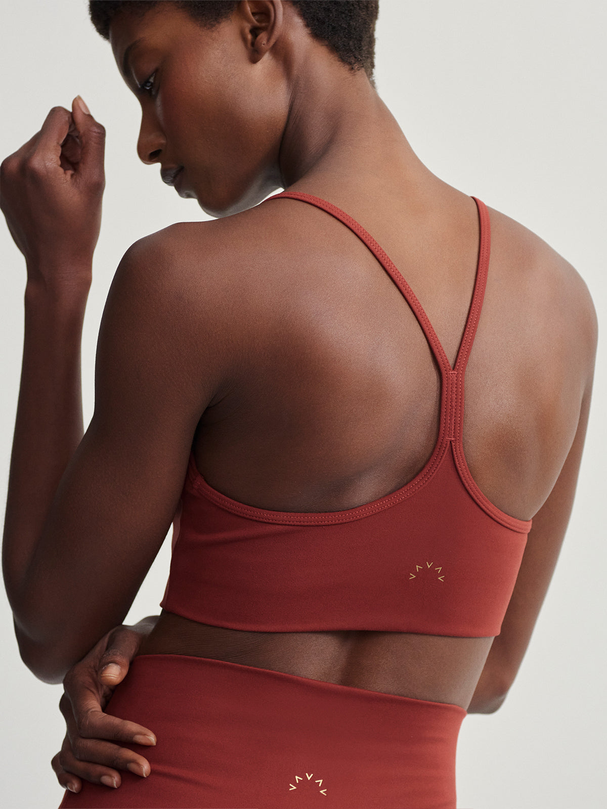 Russett Brown FreeSoft Emmie Sports Bra