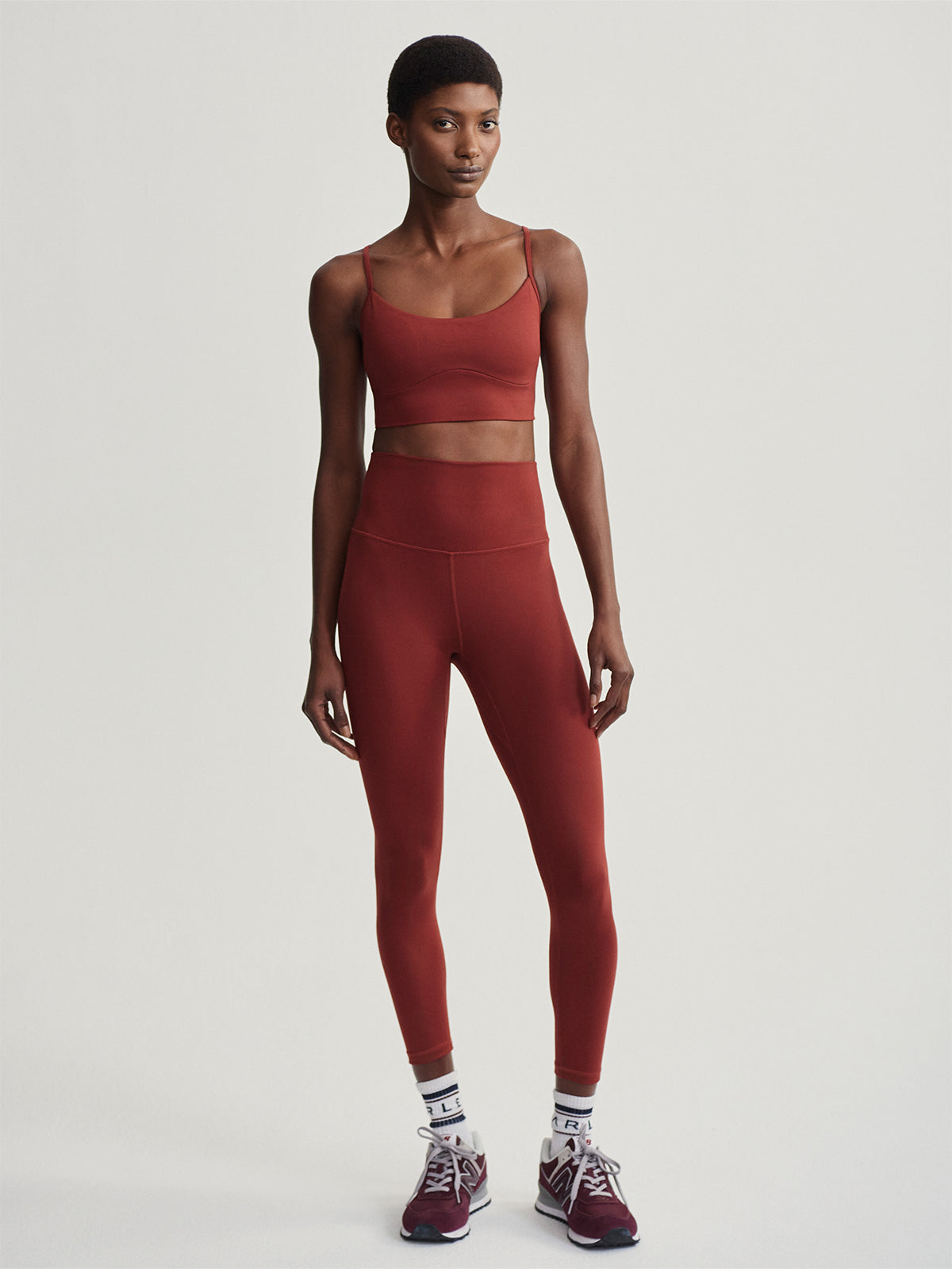 Russett Brown Freesoft Super High 25" Leggings