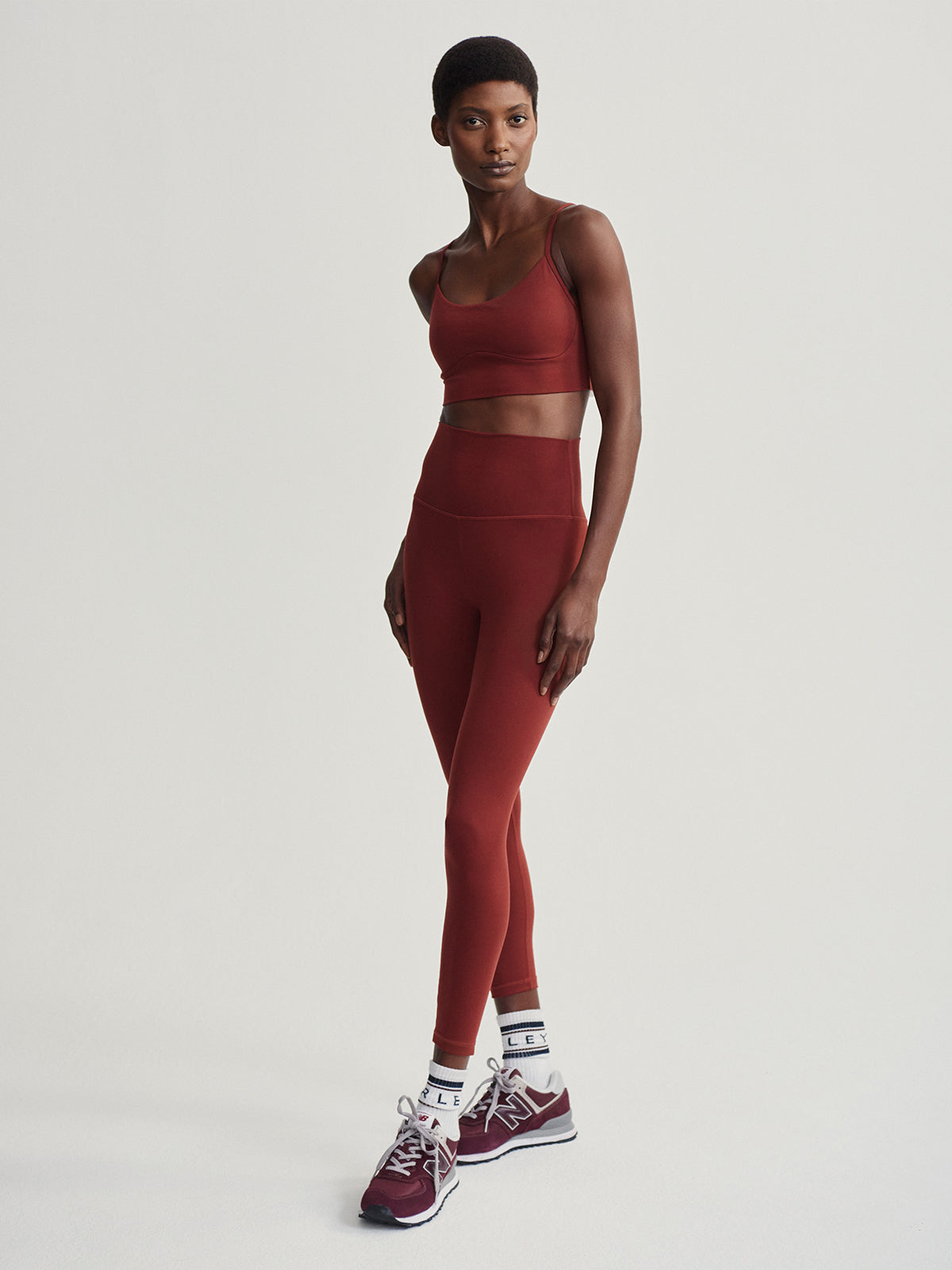 Russett Brown Freesoft Super High 25" Leggings