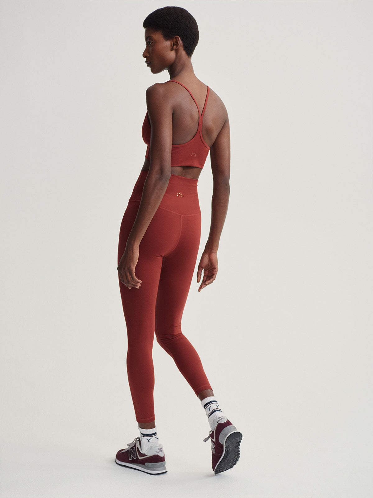 Russett Brown Freesoft Super High 25" Leggings
