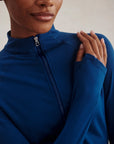 Sea Blue Always Zip Through Sweat