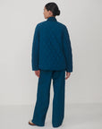 Sea Blue Luca Quilted Jacket