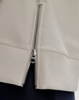 Silver Grey Addelyn Ribbed Sweat