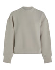 Silver Grey Addelyn Ribbed Sweat