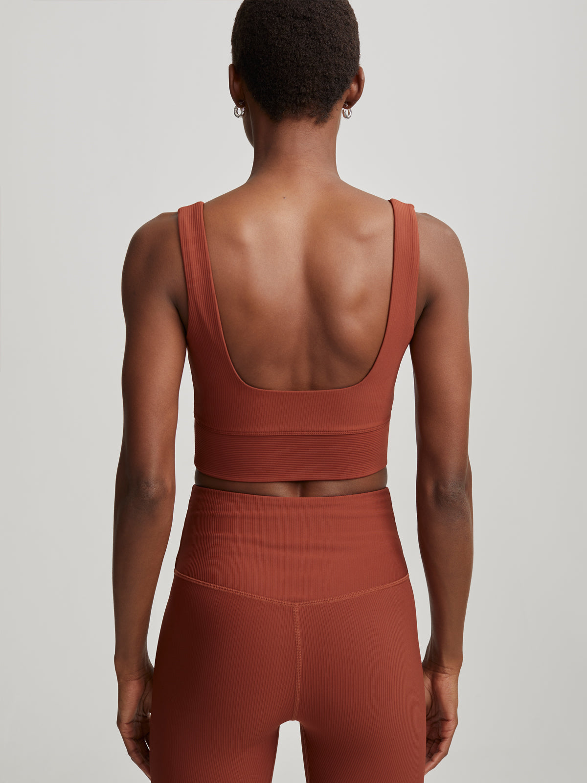 Smoked Paprika Ribbed Ryan Let's Move Bra