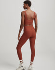 Smoked Paprika Ribbed Let's Move High 25 Leggings