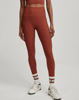 Smoked Paprika Ribbed Let's Move High 25 Leggings