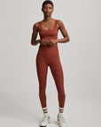 Smoked Paprika Ribbed Let's Move High 25 Leggings