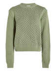 Snow Sage Hains Knit Crew Sweater