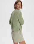Snow Sage Hains Knit Crew Sweater