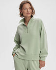 Snow Sage Hawley Half-Zip Sweatshirt