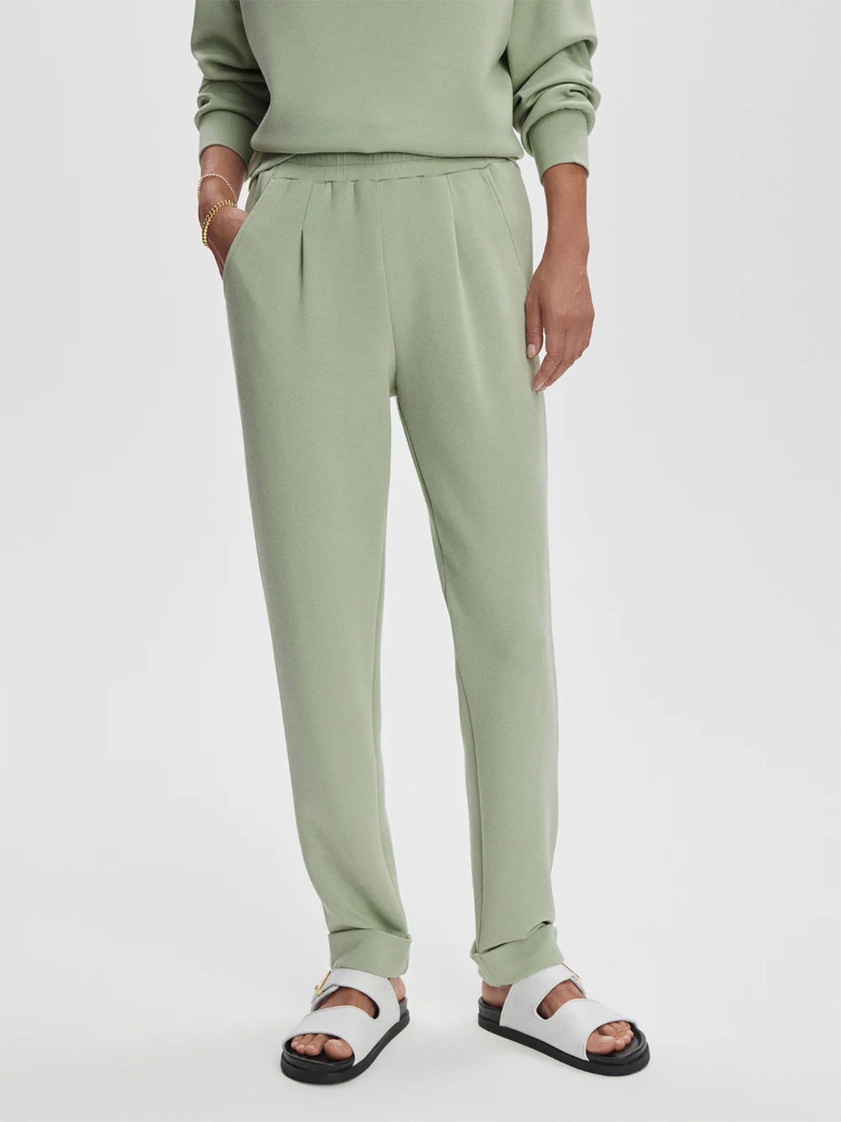 Snow Sage The Rolled Cuff Pant 28.5"