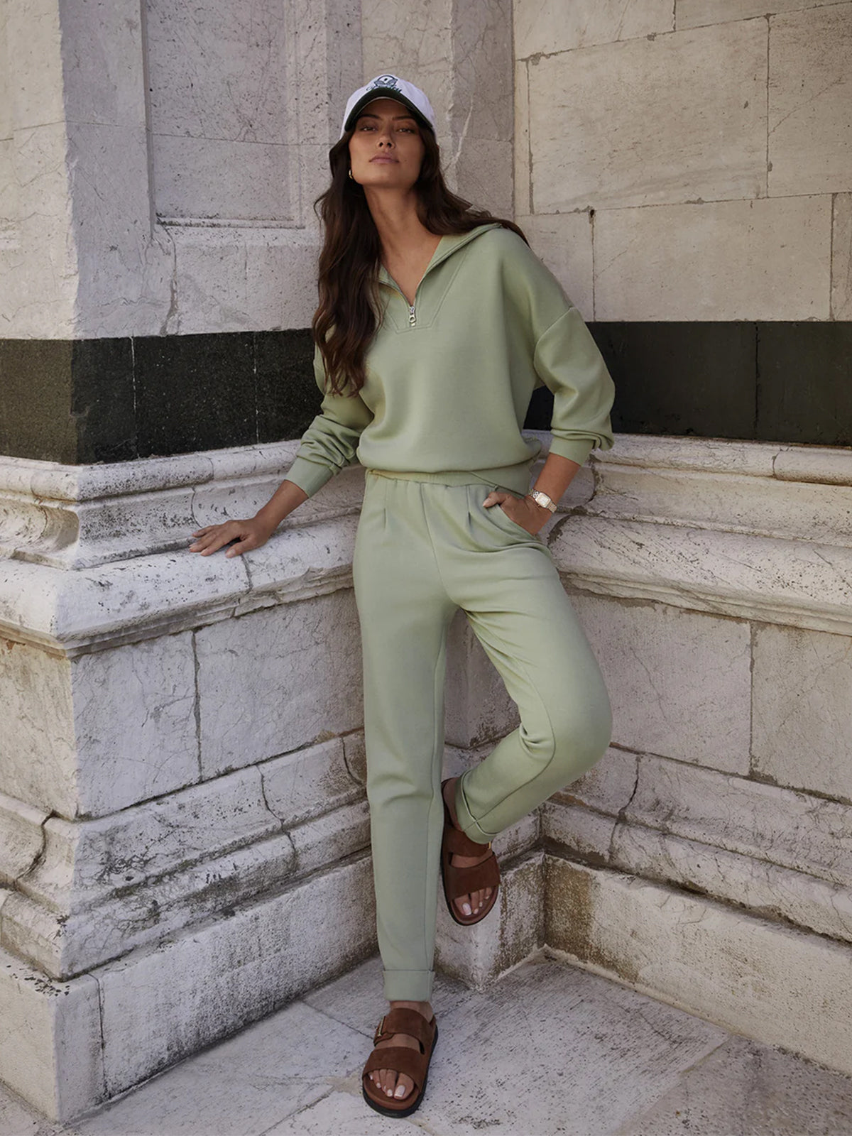 Snow Sage The Rolled Cuff Pant 28.5"