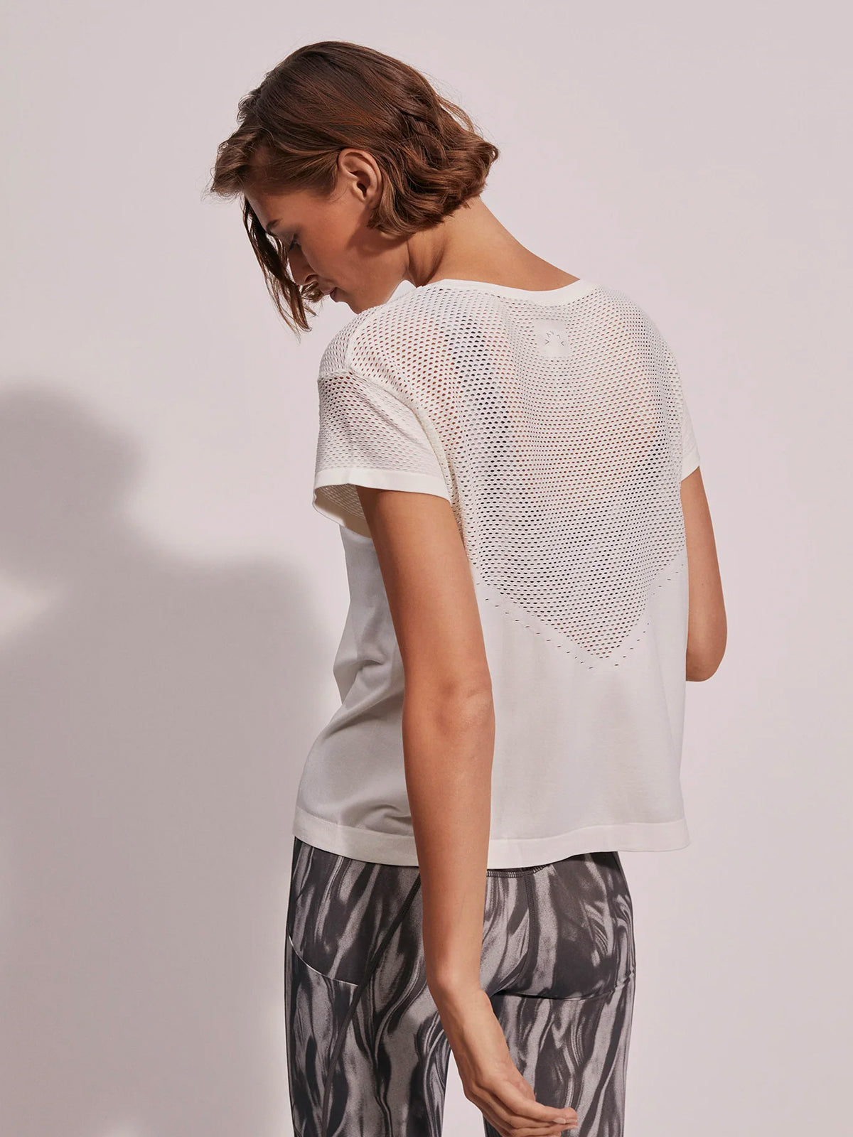 Snow White Seamless Calloway Boxy Tee