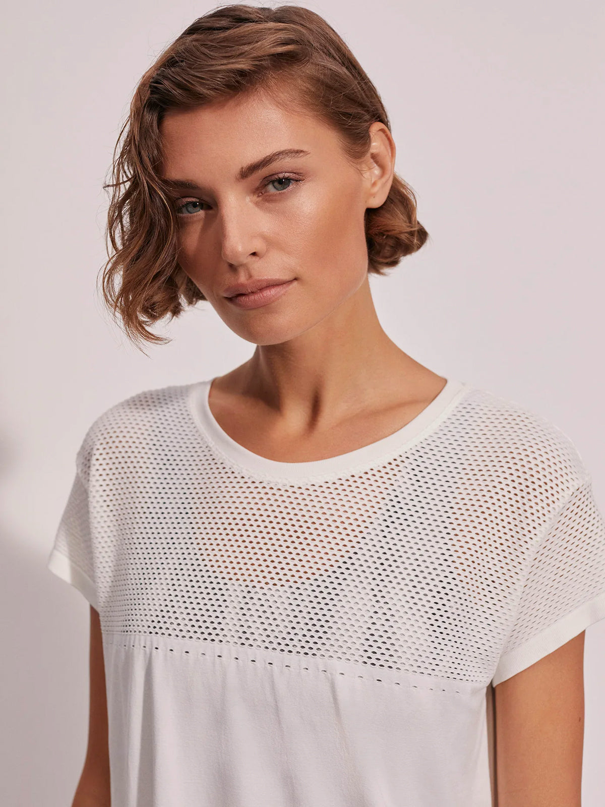 Snow White Seamless Calloway Boxy Tee