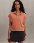 Sun Baked Fulton Cropped Knit Top