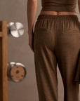 Teak Olive Marl Motion Easy Jogger 30