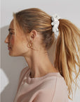 Black / Egret Vista Scrunchies