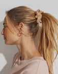 Tan / Nostalgia Rose Vista Scrunchies