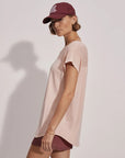 Rose Smoke Wakefield Seamless Tee