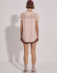 Rose Smoke Wakefield Seamless Tee