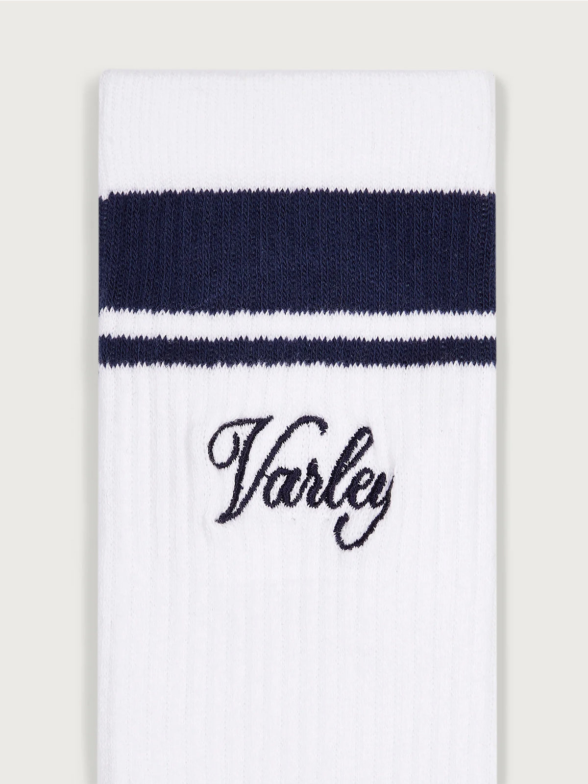 White / Blue Nights Lamar Club Stripe Socks